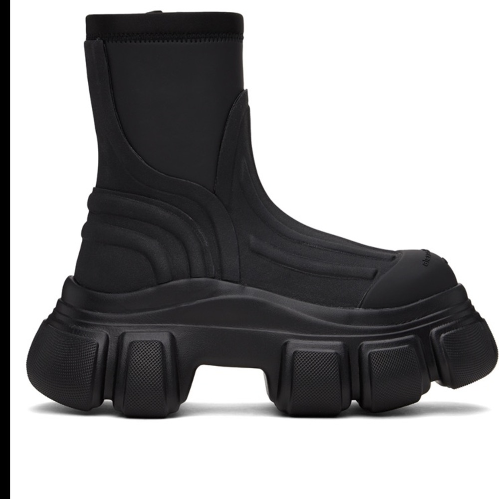 ALEXANDER WANG chunky BLACK STORM boots